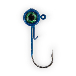 ACC Crappie Stix Big Eye Jig Heads-1/16oz Blue