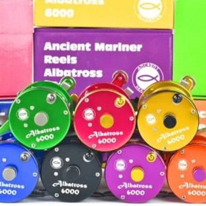 Albatross 6000 Catfish Reel - Yellow