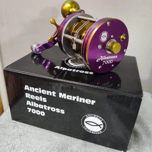 Albatross 7000 Catfish Reel - Purple
