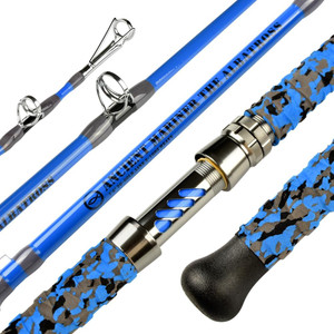 Albatross 10' 2pc MH Spinning, Blue