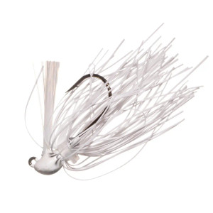 Arkie Rattle Band Jig 3/8oz - #7 - White