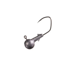 Arkie 1/8oz Ball Head Jigs- Black Sickle Hook- 100 Pk