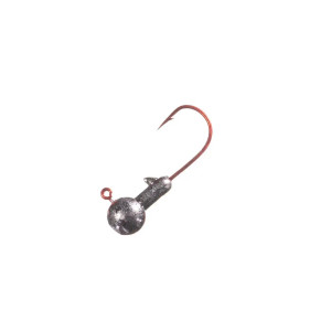 Arkie 1/4oz Ball Head Jigs- Red Sickle Hook- 100 Pk
