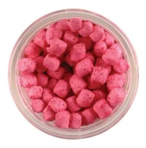 Berkley Powerbait Crappie Nibbles - Glow Pink