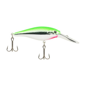 Berkley Flicker Shad 5cm  Lime Chrome