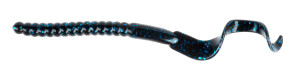 Berkley 7" Power Worm 13/pkg - Black Blue Fleck