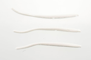 Berkley 3" Floating Trout Worm 15pkg - White