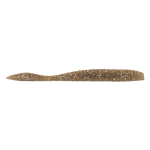 Berkley 3.6" Powerbait MaxScent Flat Worm 10pk - Natural Shad
