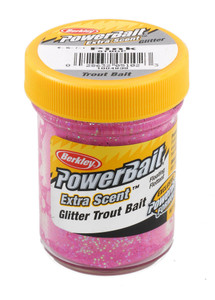 Powerbait Glitter Trout Bait - Pink