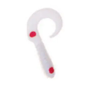 Betts Spin 1/32 Curls 12/cd White/Red Dot