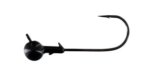 Big Bite Baits 1/4oz Finesse Worm Jighead 5pk - Black