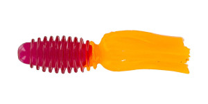 Big Bite Baits 1.75" Slab Tube 10pk - Purple/Orange