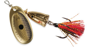 Blue Fox Classic Vibrax 03 Foxtail 1/4oz Golden Shiner