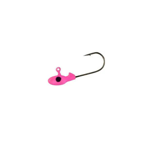 Bobby Garland 1/24oz Mo'Glo Jigheads 10pk - Mo'Glo Pink