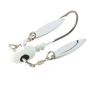 Bobby Garland Head Turn'R Jig 1/32oz 2pk - Ghost