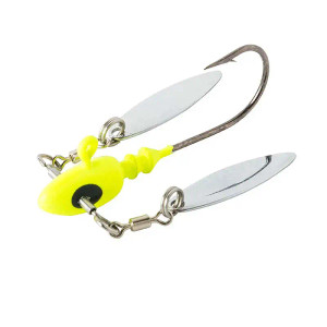 Bobby Garland Head Turn'R Jig 1/32oz 2pk - Chartreuse