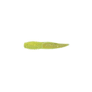 Bobby Garland 1.25" Itty Bit Slab Slay'R  20pk - Chartreuse Silver Chartreuse