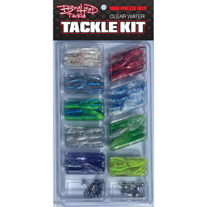Bonehead Tackle Pack - 100pc Clear Water