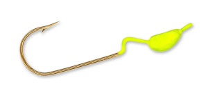 Charlie Brewers Crappie Head 1/8oz - Chartreuse