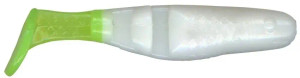Charlie Brewers 2-1/8" Double Action Minnow 10/pk - White Chartreuse Charlie Brewers 2-1/8" Double Action Minnow 10/pk - White Chartreuse
