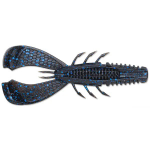 CrushCity Cleanup Craw 3 Black Blue Flake