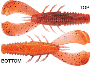 CrushCity Cleanup Craw 3 Red Craw