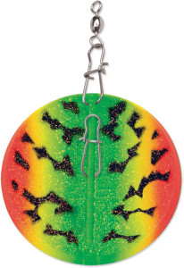 Luhr-Jensen sz0 Dipsy Diver - Batman/Silver Bottom