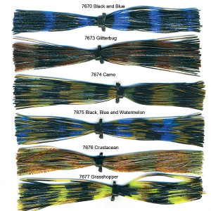 Do-It Molds - Silicone Skirting 5pkg - Crustacean