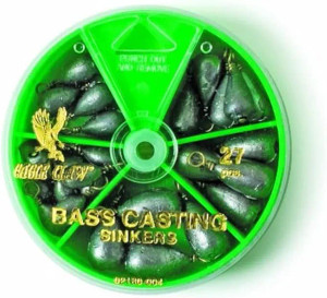 Eagle Claw - Bass Cast Dial Pack 27pc Assorted Sizes