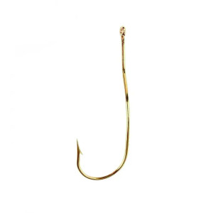 Eagle Claw 022A Rotating Aberdeen Gold sz2 10pk