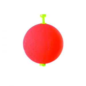 Eagle Claw - Foam Round Float Unweighted 3" Red - 1pk