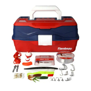 Eagle Claw Go Fish Extreme Value Tackle Box Kit 55pc