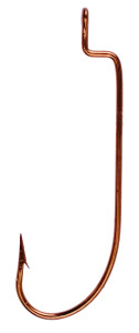 Eagle Claw - Laser Sharp Worm Hook Bronze sz2/0