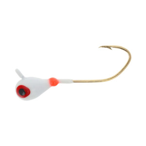 Eagle Claw 2pk 4mm Tungsten Pro-V 2pk - Pearl White UV