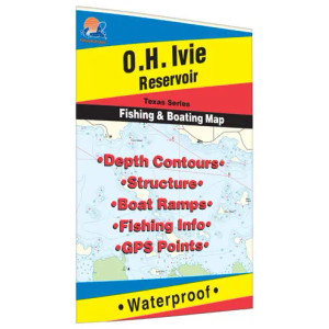 Fishing Hot Spot Maps O.H. Ivie Reservoir