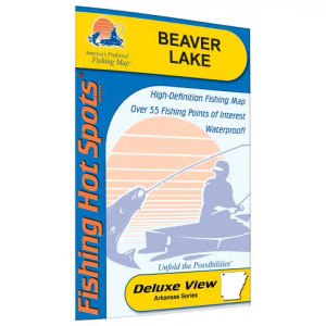 Fishing Hot Spots Maps Beaver Lake