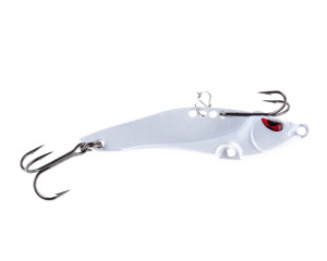 Freedom Bladebait 1/2oz - # 6 VMC Double Hook & #6 VMC Treble - Pearl