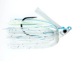 Freedom FT Swim Jig 1/4oz - 5/0 VMC Vertical Eye - Citrus