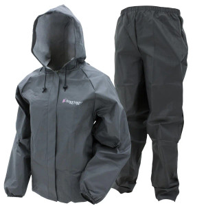 Frogg Toggs - Women's Ultra-Lite2 Rainsuit | Carbon Black | Size MD