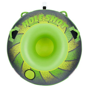 Full Throttle - Absolute Outdoor Hole Shot Towable Tube, Green, 1 Rider Full Throttle - Absolute Outdoor Hole Shot Towable Tube, Green, 1 Rider