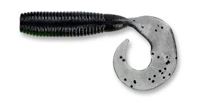 Yamamoto 5" Single Tail Grub Smoke W/ Large Black Flake (20 Pack)