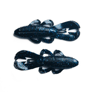 Googan Baits 3.3" Bandito Bug 9pk - Black Blue Flake