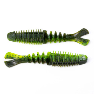 Googan Baits 4" Happy Trailer 6pk- Summer Craw