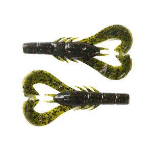 Googan Baits 3" Krackin' Craw 10pk - Watermelon Red Flake