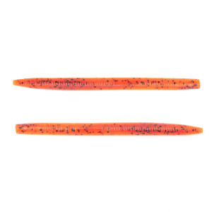 Googan Baits 5" Lunker Log 8pk- Flamin' Hot
