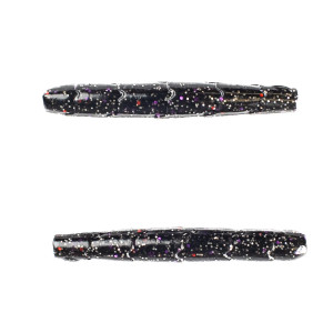 Googan Baits 2.75" Rattlin' Ned 8pk - Black Flush