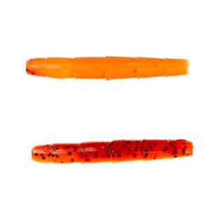 Googan Baits 2.75" Rattlin' Ned 8pk-Flamin' Hot