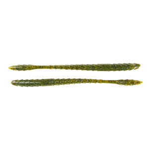 Googan Baits 8" Slim Shake Worm 7pk -Green Pumpkin