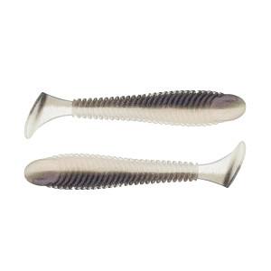 Googan Baits Saucy Swimmer 3.8" 7pk - Sexy Shimmer