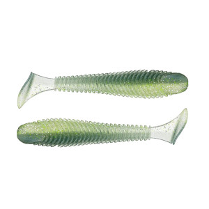 Googan Baits Saucy Swimmer 4.8" 6pk - Sexy Shimmer